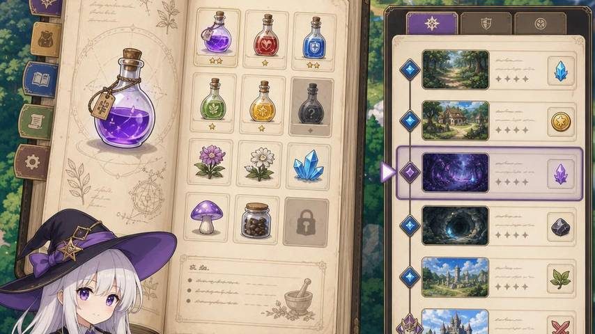 魔女秘药 攻略要点 资料图 2