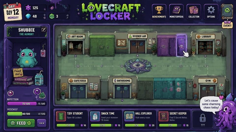 Lovecraft Locker 英文界面 实机截图 3