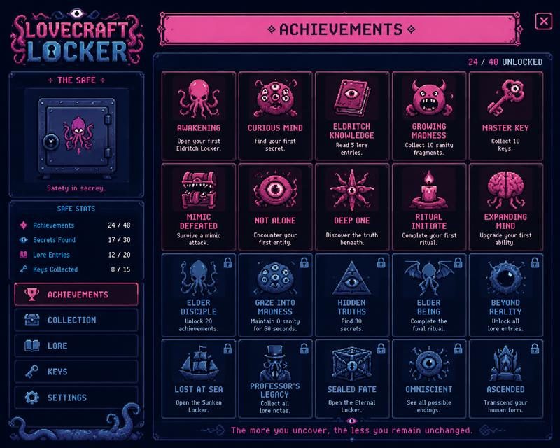 Lovecraft Locker 玩法展示 预览图 2