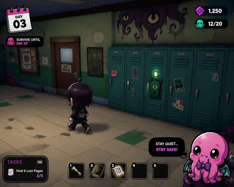 Lovecraft Locker 主线事件 场景图 5