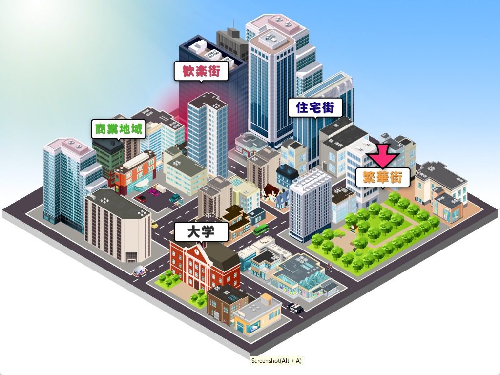 魔法少女莱万提亚频道 探索场景 演示图 1