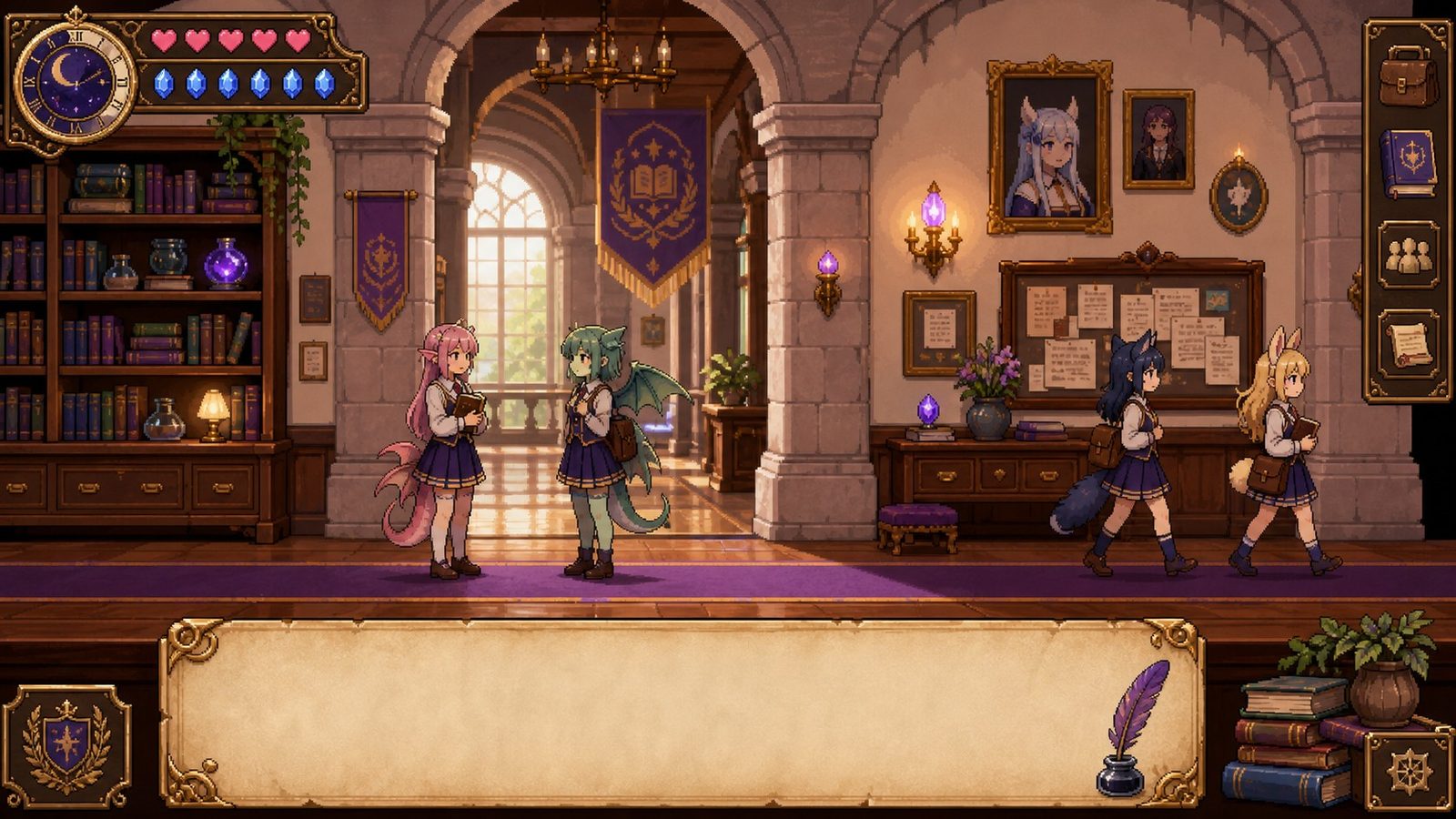 魔法兽娘学院MagicalMonster 攻略要点 演示图 6