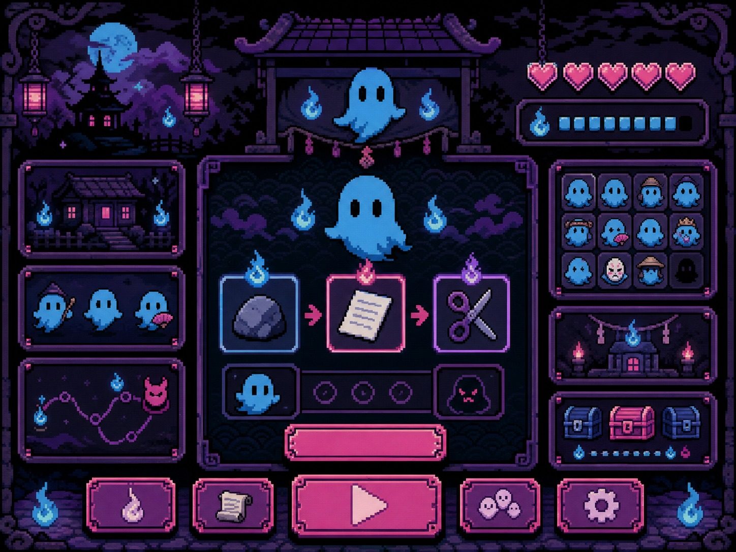 色情猜拳GHOST篇 玩法展示 玩法截图 2