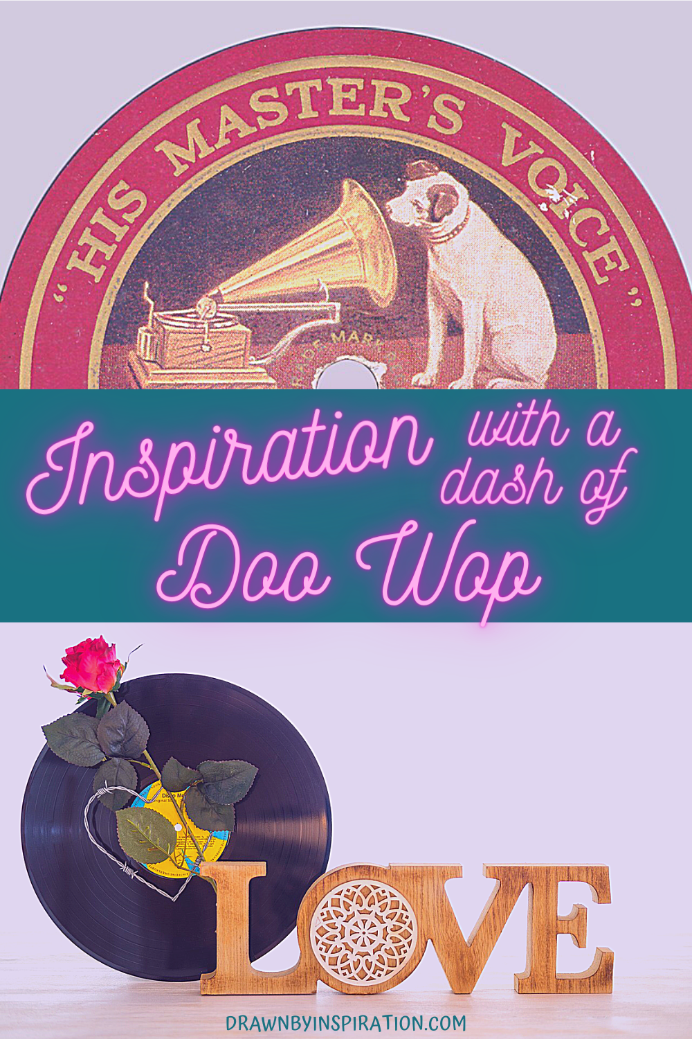 Cover image inspiration with a dash of doo wop